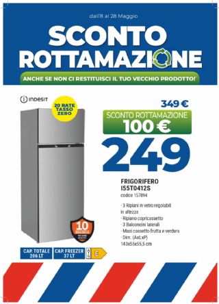 FRIGO INDESIT I55T0412S